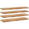 vidaXL Rafturi suspendate 4 buc. 160x40x4cm lemn masiv acacia netratat