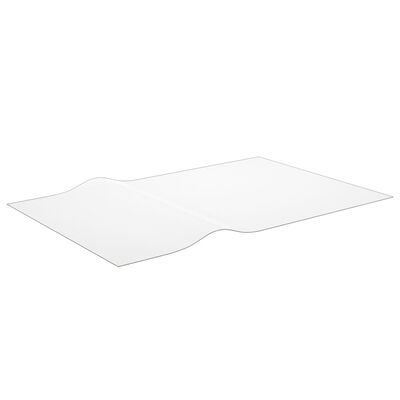 vidaXL Folie de protecție masă, transparent, 100 x 60 cm, PVC, 2 mm