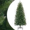 vidaXL Brad de Crăciun artificial 150 cm PVC, PE și oțel Verde
