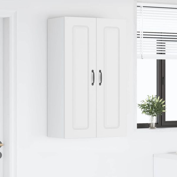 vidaXL Dulap de bucătărie Kalmar Alb 60 x 31 x 100 cm Lemn compozit