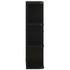 vidaXL Dulap de baie cu oglindă, negru, 66x17x63 cm, MDF