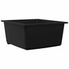 vidaXL Chiuvetă de bucătărie Negru 38 x 44 x 20 cm Granit