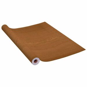 vidaXL Folie de mobilier autoadezivă, stejar, 500 x 90 cm, PVC