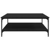 vidaXL Masă de cafea Stejar negru 100 x 100 x 40 cm Lemn compozit