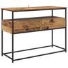 vidaXL Masă de consolă Lemn Vechi 100 x 40 x 75 cm Lemn prelucrat