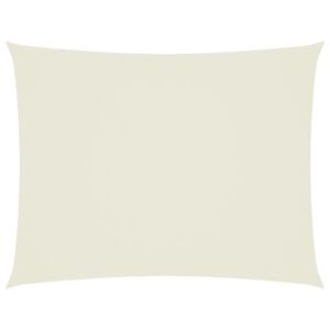 vidaXL Parasolar, crem, 3x4 m, țesătură oxford, dreptunghiular