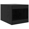 vidaXL Cutie pentru litiera pisici Stejar Negru 47 x 59 x 42 cm