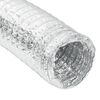 vidaXL Conductă de ventilație, 6 m, &Oslash;12,5 cm, aluminiu