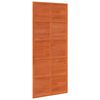 vidaXL Ușă hambar Maro ceruit 90 x 208 cm Lemn masiv de pin