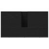 vidaXL Dulap pentru Chiuveta de Baie Stejar Negru 60 x 30 x 60 cm