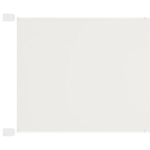 vidaXL Copertină verticală, alb, 140x420 cm, țesătură Oxford