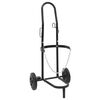 vidaXL Cărucior manual Negru și roșu 49 x 49 x 101 cm Oțel