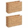 vidaXL Coșuri pentru reviste 2 buc. Zambilă de apă 39 x 14 x 25 cm