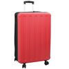 vidaXL Valiză cu blocare Roșu 50 x 30 x 76 cm Plastic ABS