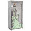 vidaXL Șifonier New York, 75 x 45 x 160 cm, material textil