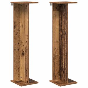 vidaXL Suport pentru plante Lemn vechi 25 x 25,5 x 100,5 cm