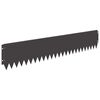 vidaXL Margine pentru gazon 20 buc. 103 x 20 cm Oțel Negru