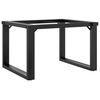 vidaXL Picioare Măsuță de cafea O-Frame 60x50x38 cm Oţel