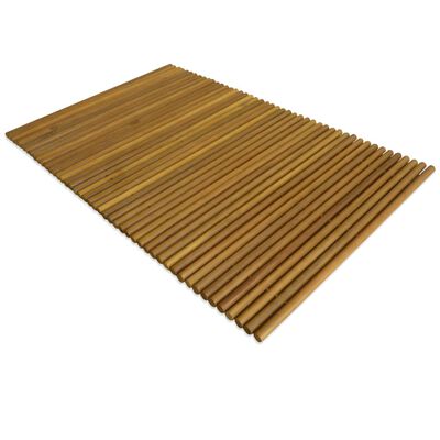vidaXL Covor de baie, lemn de acacia, 80 x 50 cm