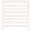 vidaXL Mască pentru calorifer, alb, 79,5x19x84 cm, lemn masiv de pin