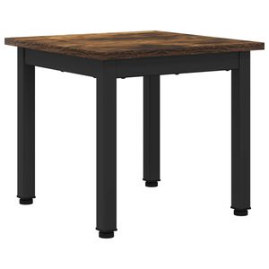 vidaXL Masă de cafea Stejar fumuriu 40 x 40 x 36 cm Lemn prelucrat