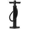 vidaXL Pompa manuală SUP cu manometru Negru 24 x 7,5 x 58 cm PP