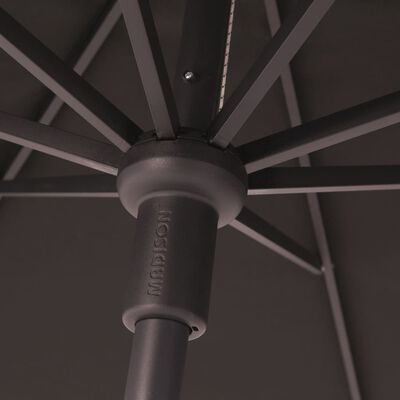 Madison Umbrelă de soare Timor Luxe, gri, 400 cm, PAC8P014