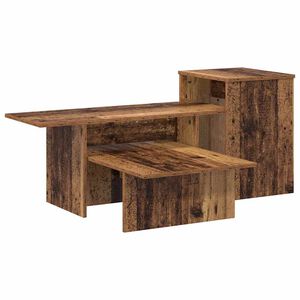 vidaXL Masă de consolă Lemn vechi 91,5 x 35 x 38,5 cm Lemn compozit