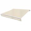 vidaXL Copertină pliabilă motorizată, crem, 600 cm