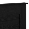 vidaXL Tăblie cap cu headboard Stejar Negru 200 cm Lemn compozit