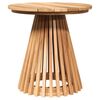 vidaXL Masă laterală Maro 50 x 50 x 49,5 cm Lemn solid de tec