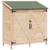 vidaXL Sălaș de grădină natural 106 x 56 x 113,5 cm Lemn de Brad Solid