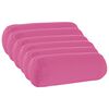 vidaXL Husă pentru pernă 6 pcs HEERLEN Roz &Oslash; 15 x 40 cm Poliester
