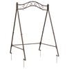 vidaXL Cadru de Că swings Maro Antic 113 x 121,5 x 168 cm Oțel