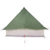 vidaXL Cort Tipi cu acoperiș Verde 358 x 296 x 258 cm tafta