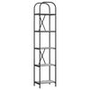 vidaXL Raft pentru cărți 5 niveluri 40 x 30 x 183 cm Lemn prelucrat