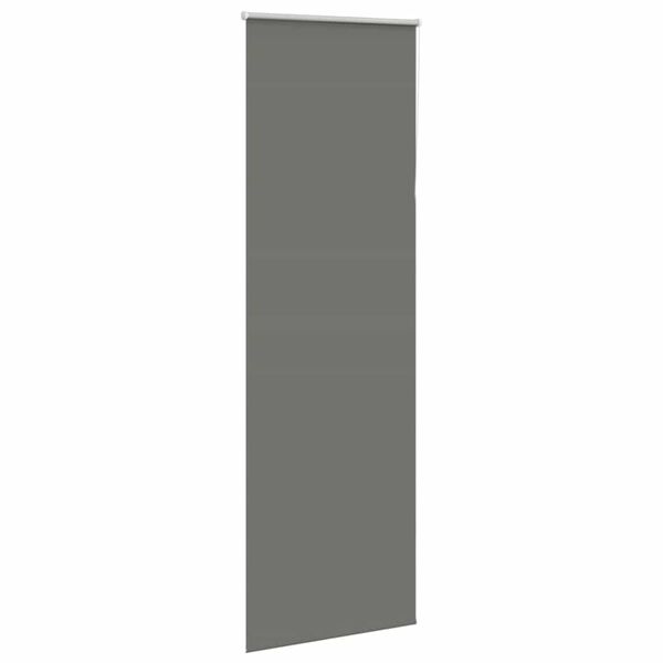 vidaXL Jaluzea cu role opace gri 65x230 cm lățime material 60,7 cm