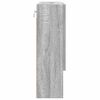 vidaXL Dulap cu oglindă Gri Sonoma 59 x 17 x 55 cm Lemn compozit