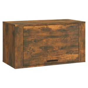 vidaXL Pantofar de perete, stejar fumuriu, 70x35x38 cm, lemn prelucrat