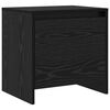 vidaXL Dulap de noapte Stejar Negru 45 x 34 x 44,5 cm Lemn compozit