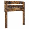 vidaXL Tăblie cap cu headboard Stejar fumuriu 75 cm Lemn compozit