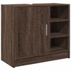 vidaXL Dulap de chiuvetă, stejar maro, 63x29x55 cm, lemn prelucrat