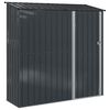 vidaXL Magazii pentru grădină Antracit 203,5 x 73 x 200 cm Metal