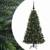 vidaXL Brad de Crăciun artificial cu globuri 120 cm 150 LED-uri