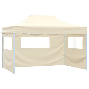 vidaXL Cort pentru Petreceri 280 x 410 x 315 cm Crem Material Oxford