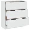 vidaXL Dulap, alb, 60x30x70 cm, lemn prelucrat