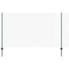 vidaXL Gard din plasă sudată cu st&acirc;lpi 50 x 1,4 m Oțel cu strat de PVC