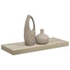 vidaXL Raft de perete suspendat, stejar, 60x23,5x3,8 cm, MDF