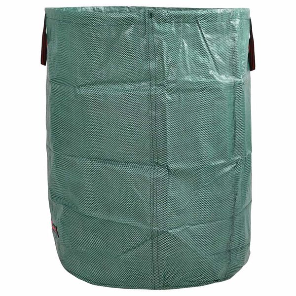 vidaXL Saci pentru deșeuri din grădină 12 pcs Verde 66 x 66 x 83,5 cm