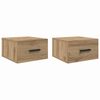 vidaXL Dulap de noapte 2 buc. 35 x 35 x 20 cm Lemn prelucrat